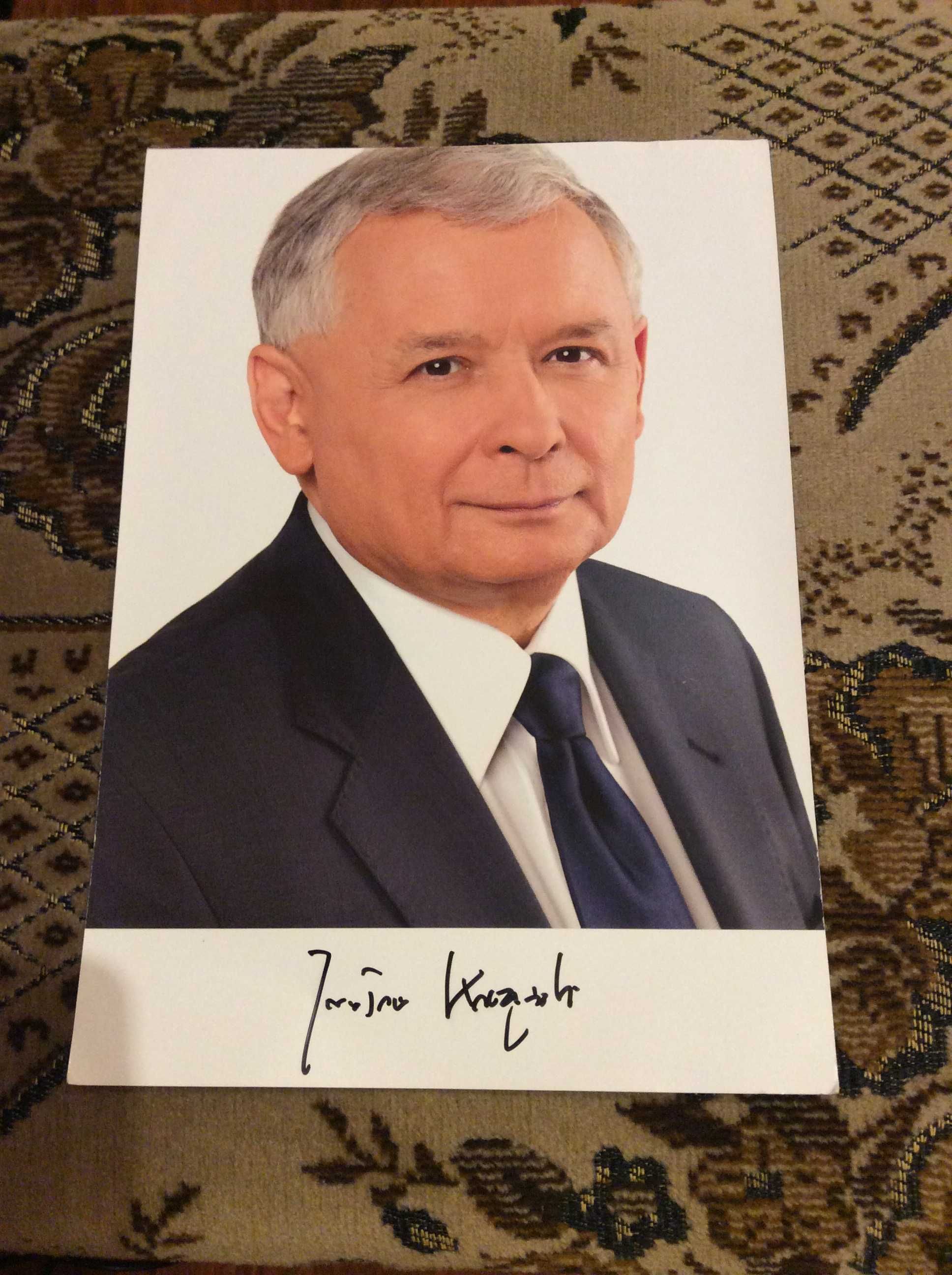 Sprzedam autograf Jarosław Kaczyński