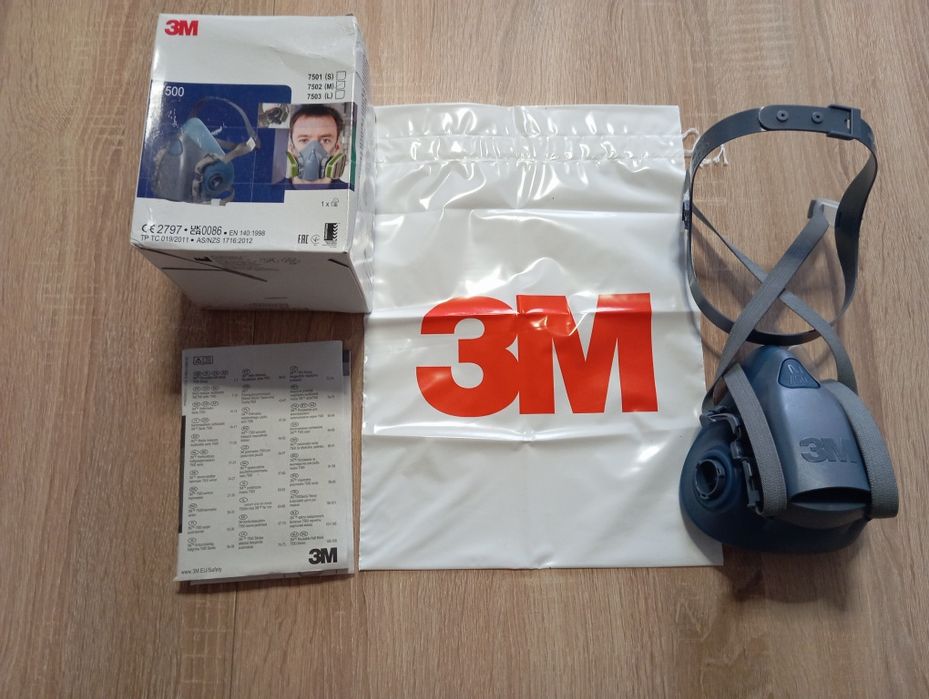 Maska 3M 7502 rozmiar M NOWA