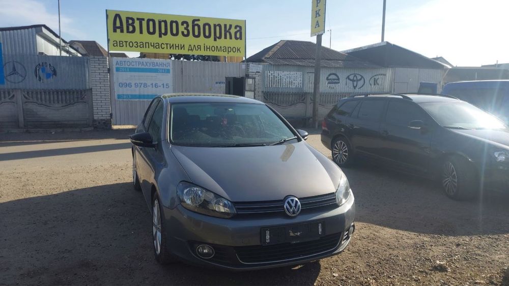 Запчастини Розборка шрот VW Volksvagen Golf.6 Гольф6. Гольфік6
