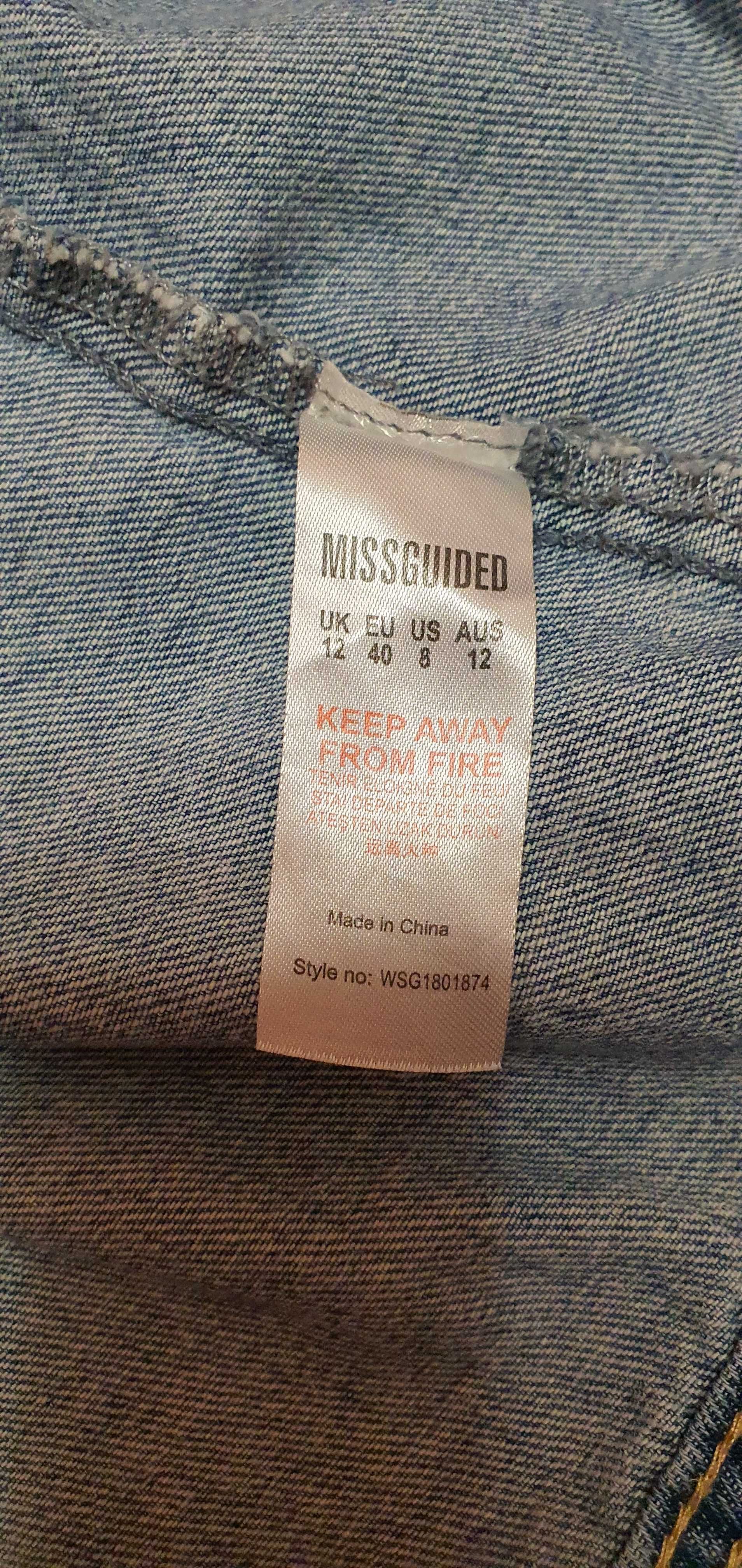 Джинсовый пиджак Missguided p.M