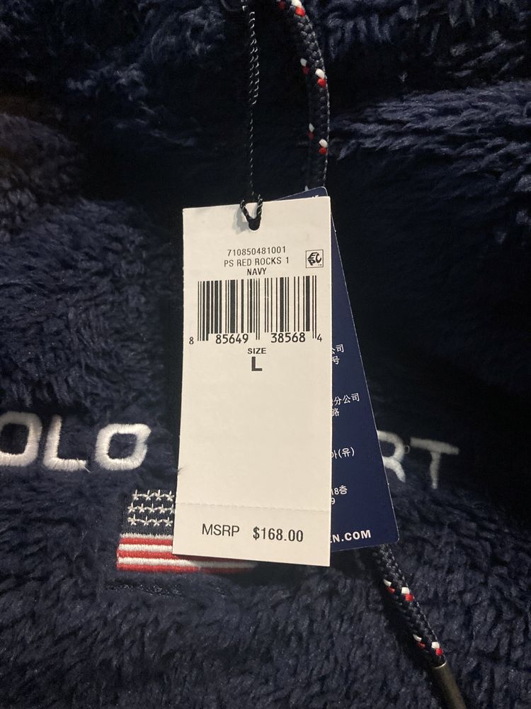 худи Polo Ralph Lauren sport кофта нова оригінал