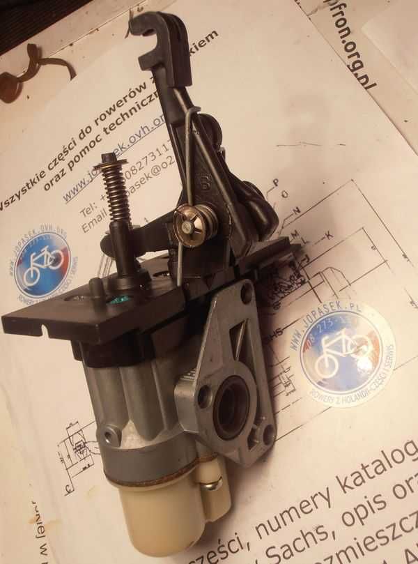 Korpus gaźnika BING rower z silnikiem SACHS 301 Spartamet Saxonette