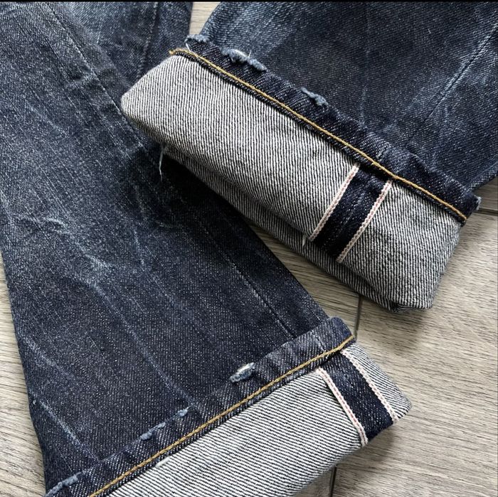 Джинсы мужские Levis Vintage Clothing 501 selvedge 1955, 32x32