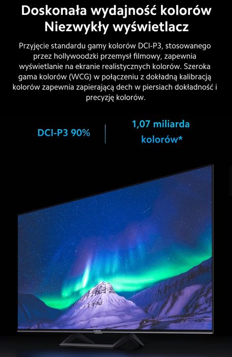 Xiaomi Tv A Pro 55 4K Android telewizor folia gwarancja