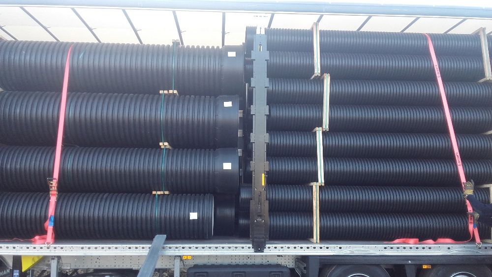 Rura 400 karbowana przepusty rury przepustowe SN8 fi 500 600 PP 300