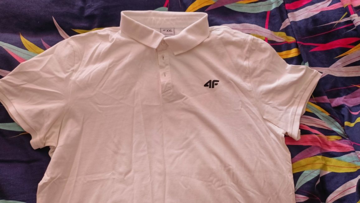 Sprzedam T-shirt (3 sztuki) polo 4F rozm.XXL
