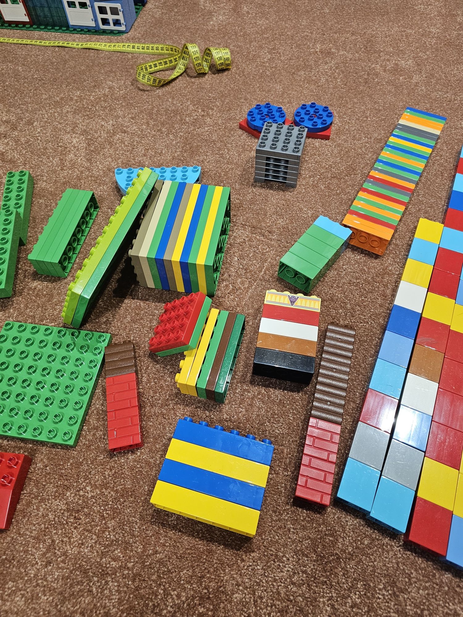 Lego Duplo 2 потяга подвійні рейки  лего дупло пакет