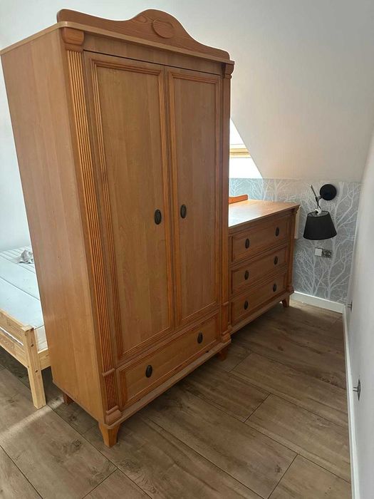 Meble Vox !4 sztuki! , szafa, komoda, biurko, łóżko.
