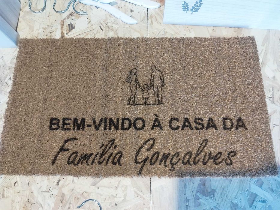 Tapete personalizado com logo ou nome