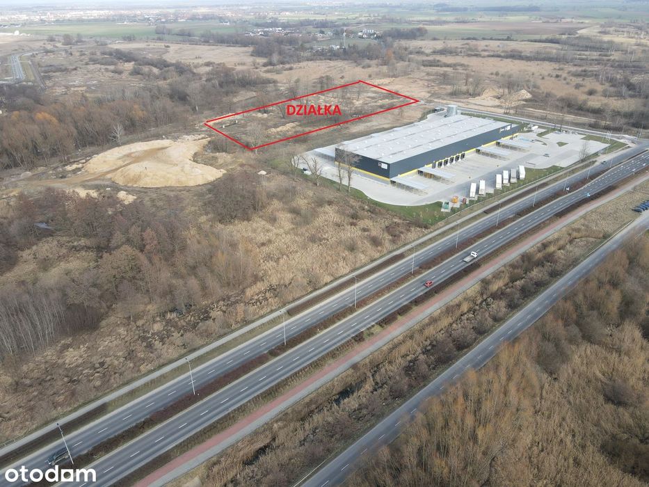 Działka inwestycyjna przy LSSE Legnica w pobliżu autostrady A4