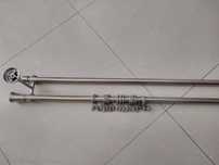 Karnisz metalowy, podwójny 176 cm
