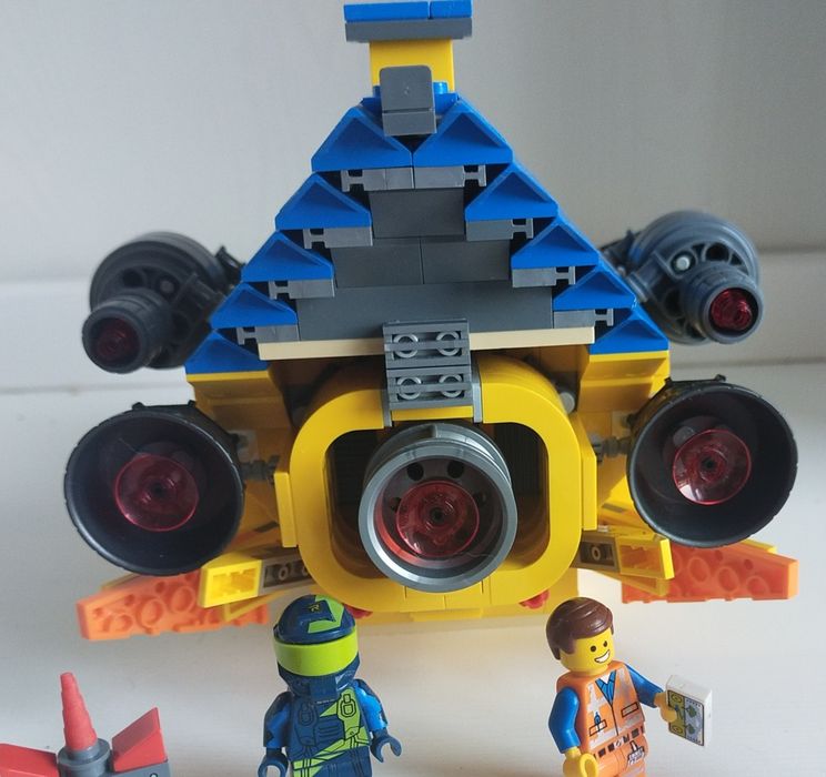 LEGO Movie 2 klocki Dom Emmeta Rakieta ratunkowa 70831