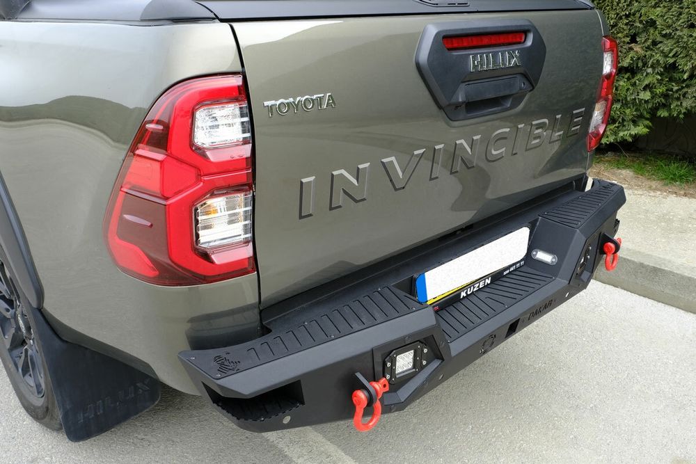 Zderzak tylny DAKAR tył Toyota Hilux 4x4 Stalowy