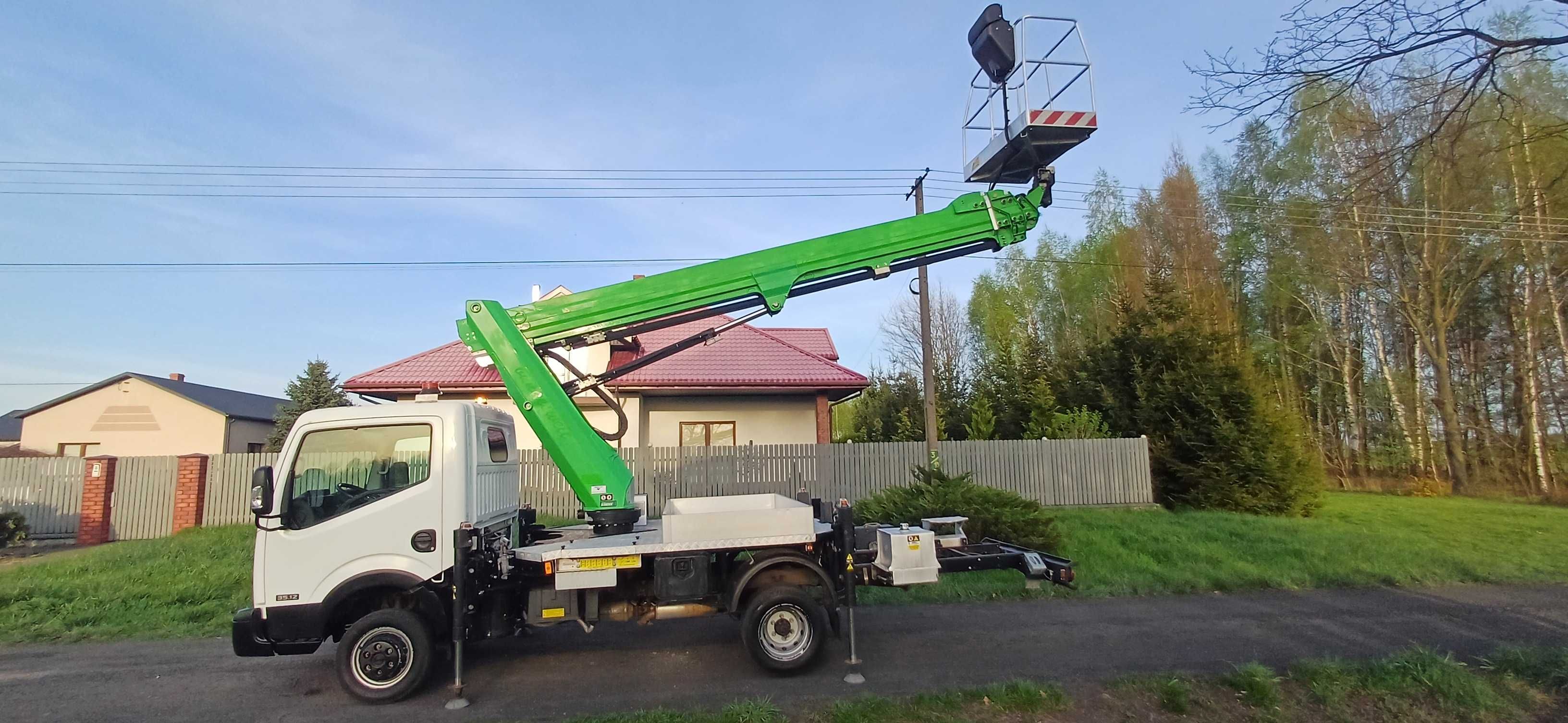 Nissan Cabstar  Isoli PT230 23m zwyżka, podnośnik koszowy gsr isoli