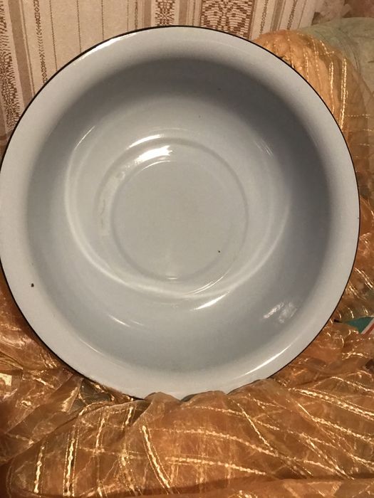 Балія оцинкована велика часів СССР / миски алюмінієві великі / відра