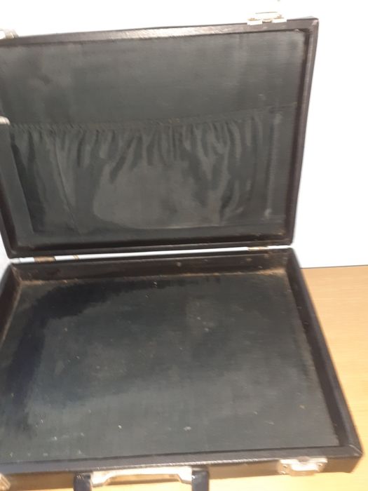 Skórzany neseser z prl