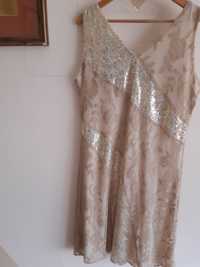 Elegancka sukienka sylwestrowo - weselna rozmiar 48