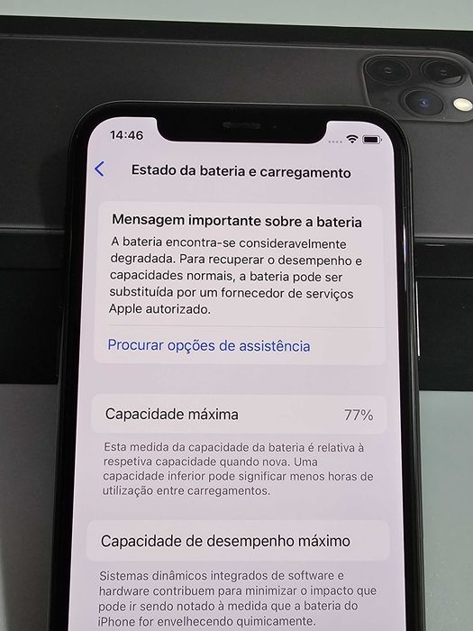 Iphone 11Pro 256gb. 77% Bateria.  Tudo de origem. Excelente
