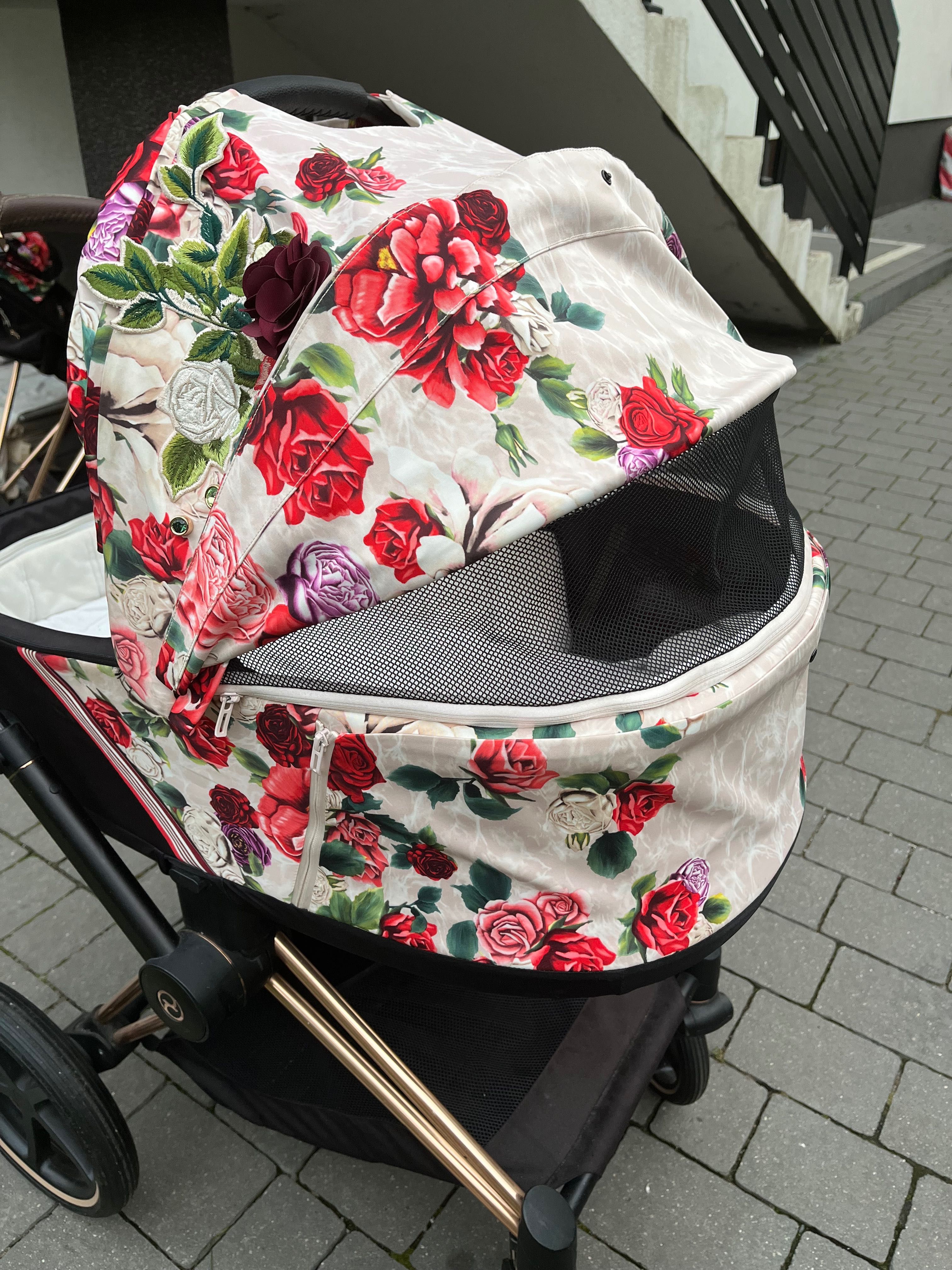 Wózek Cybex gondola stelaż spring blossom