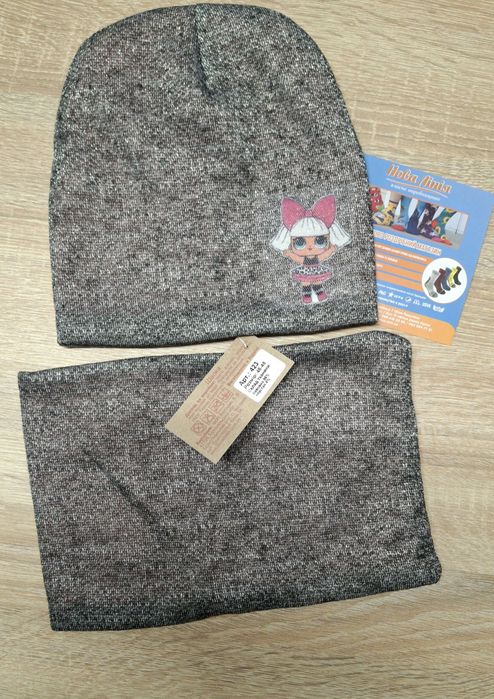 Дитячі шапочки з вушками | Весна-осінь | Розмір 1–14 років