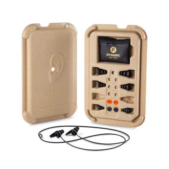 Динамические беруши с фильтром от пиковых импульсных шумов