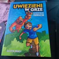 Uwięzieni w grze oraz niewidzialna inwazja 1,2 komplet Dustin Brady