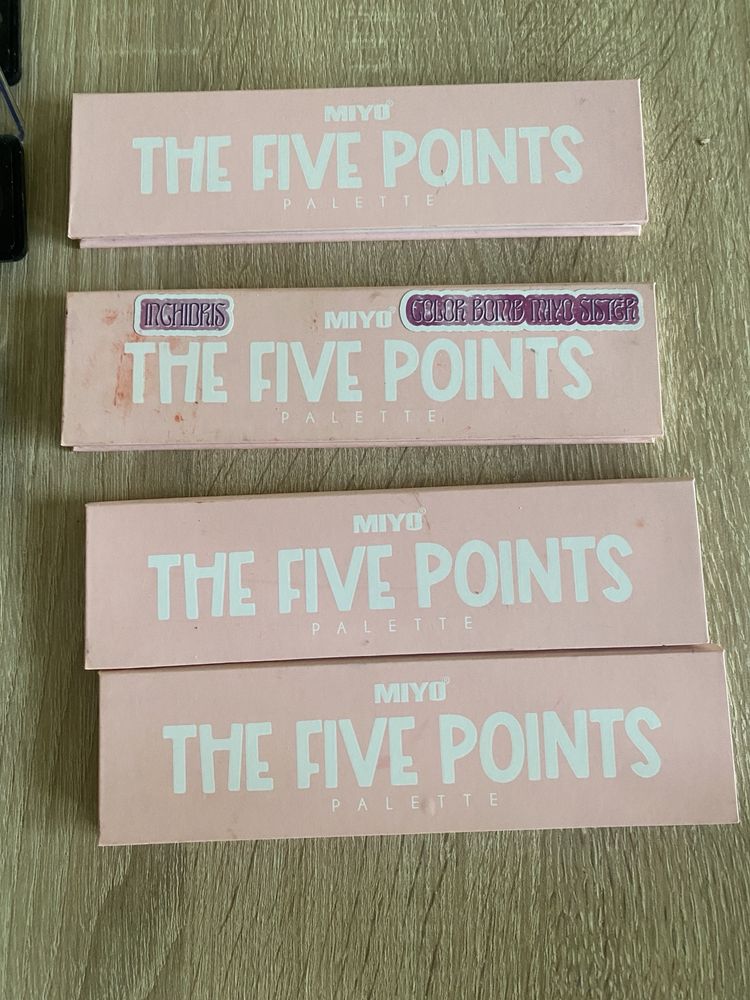 17 palet Miyo Makeup Five points palette