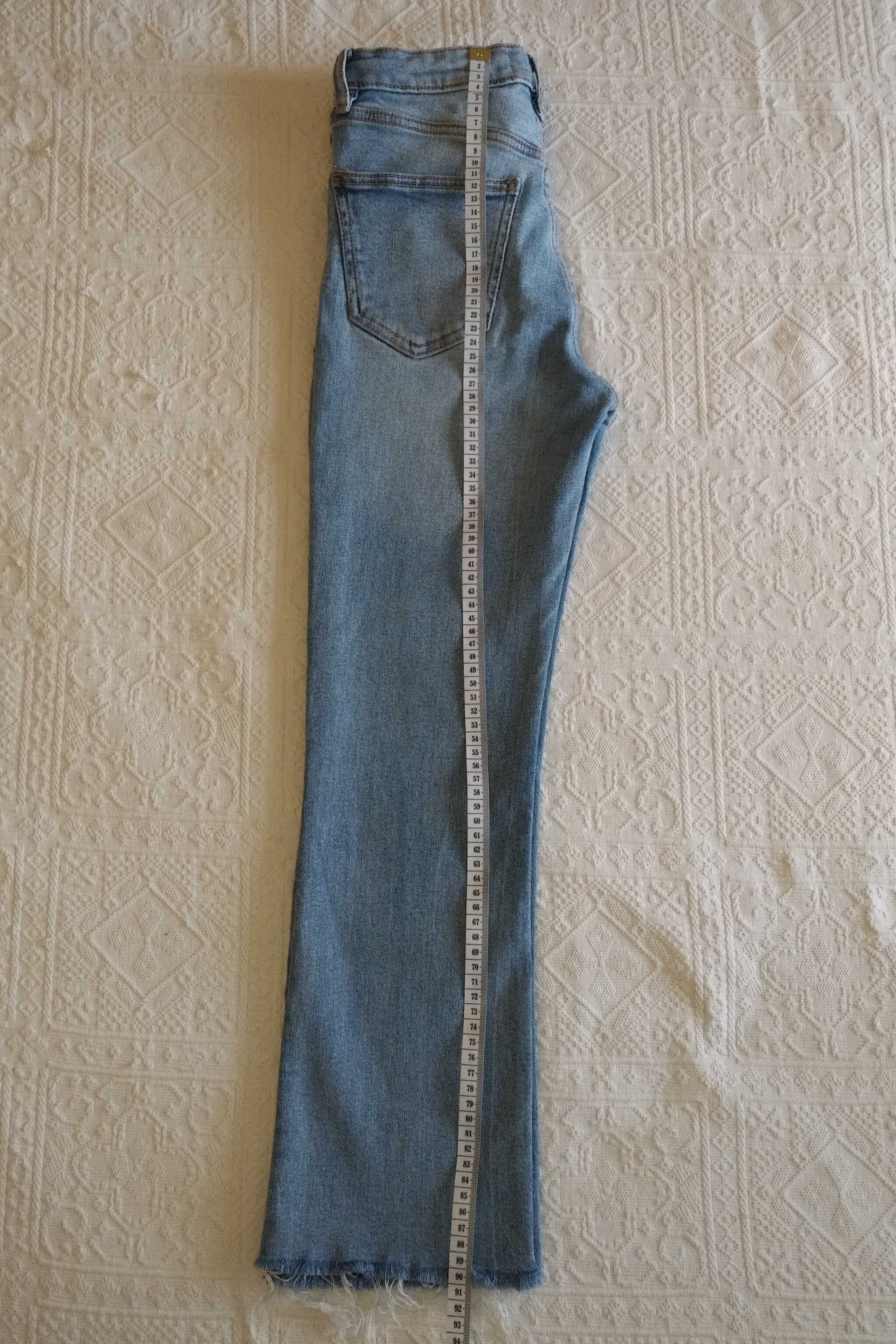 Calças Zara 34 senhora mulher