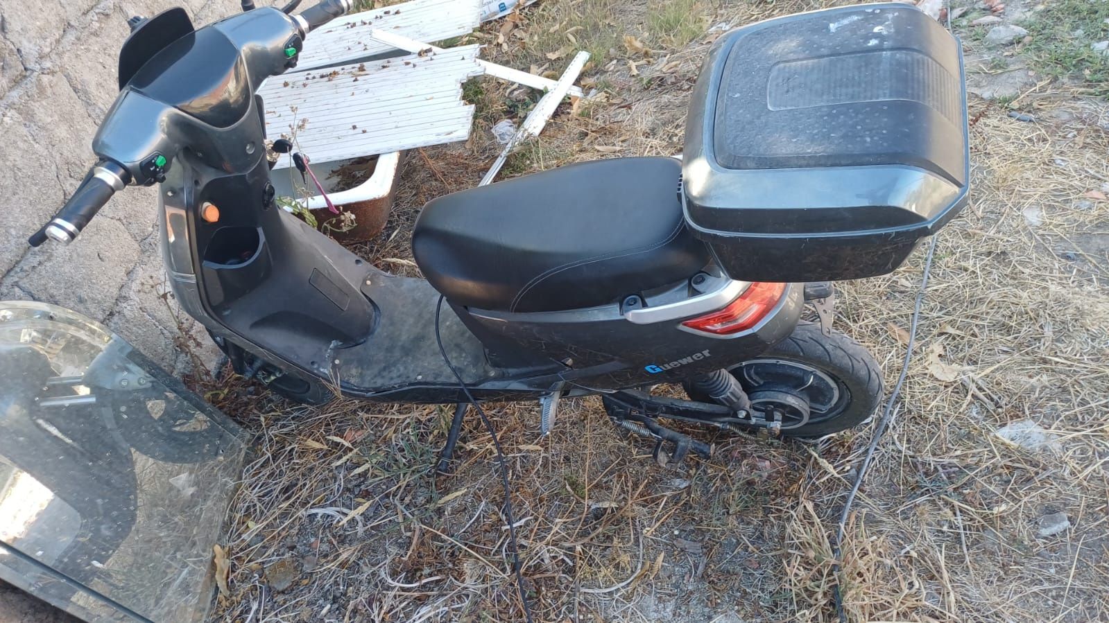 scooter eletrica com bateria nova