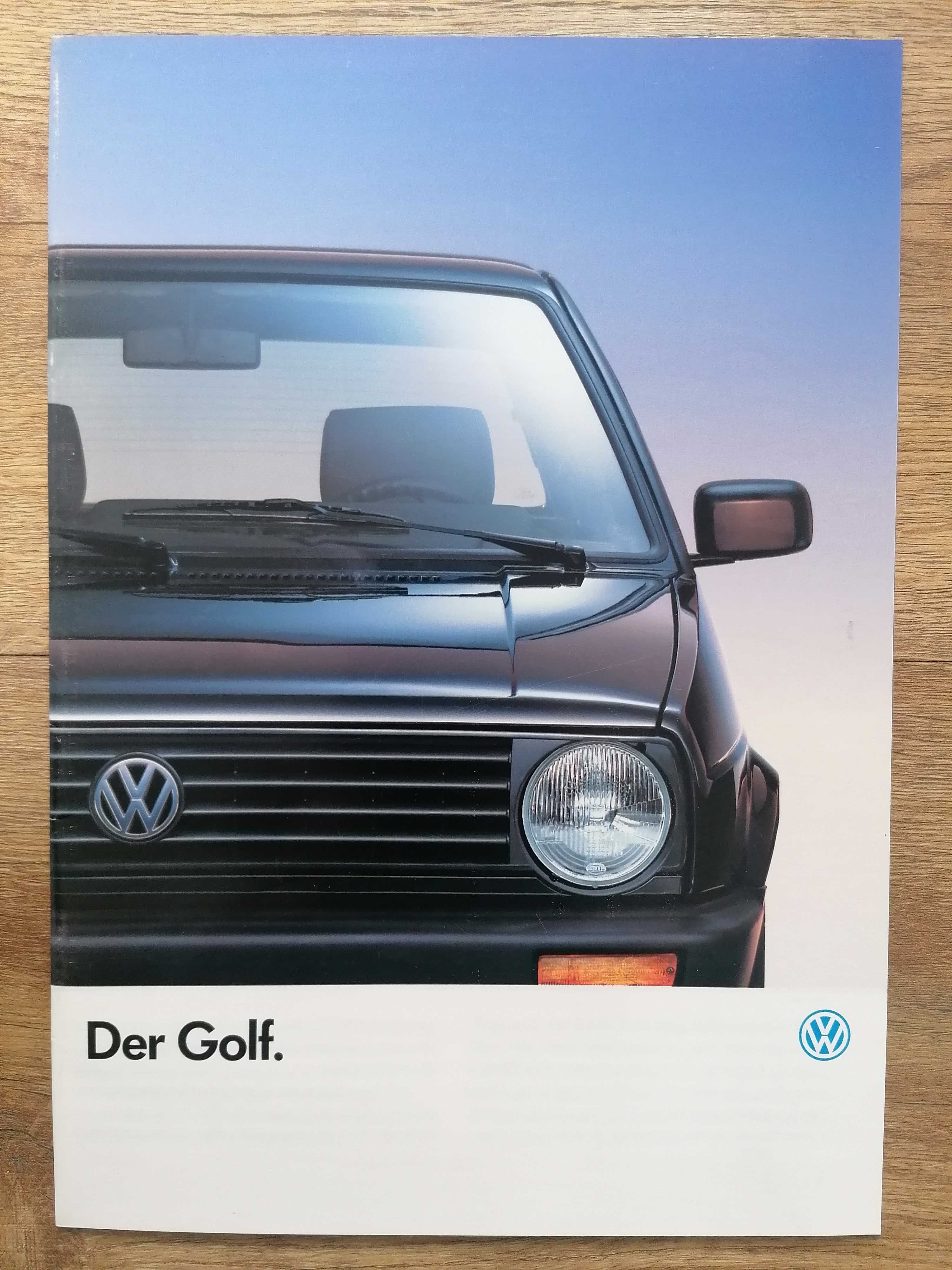 Prospekt VW Golf II