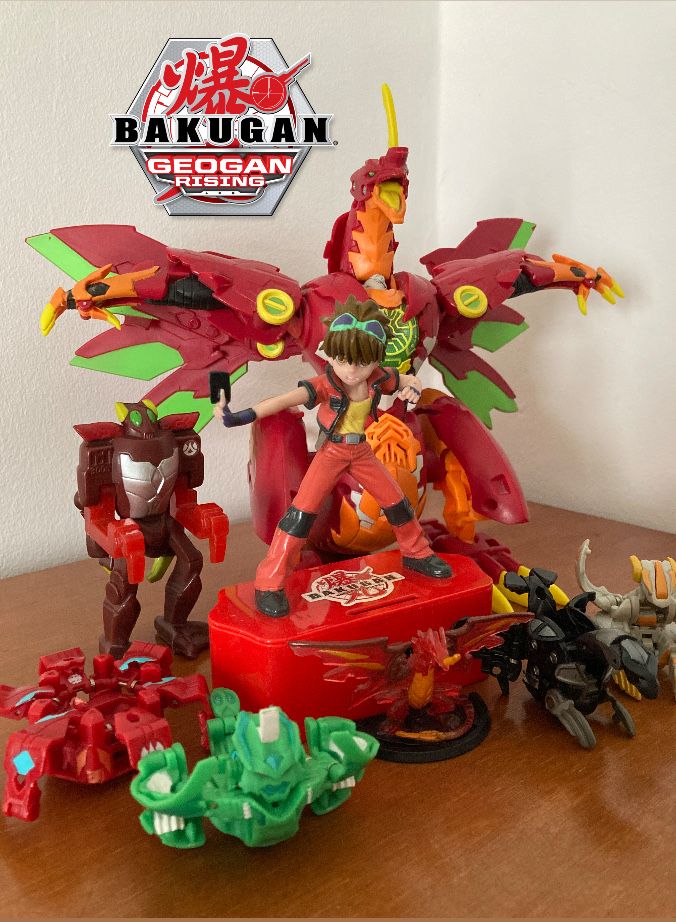 Bakugan coleção de figuras raras