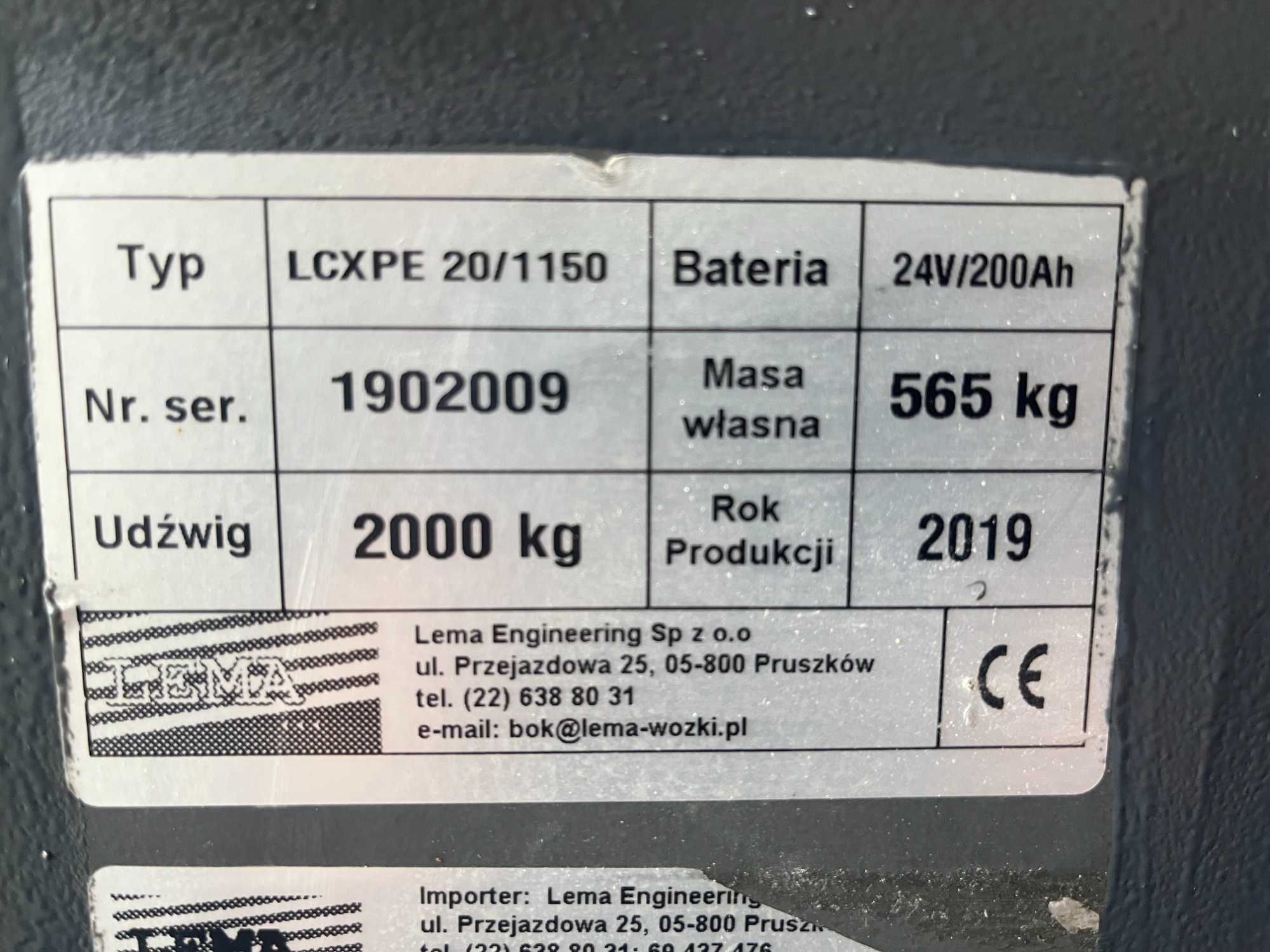 wózek elektryczny Lema 2019 r.