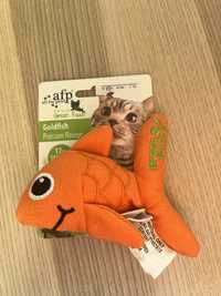 Zabawka dla kota z kocimiętką - NOWA - rybka pluszowa