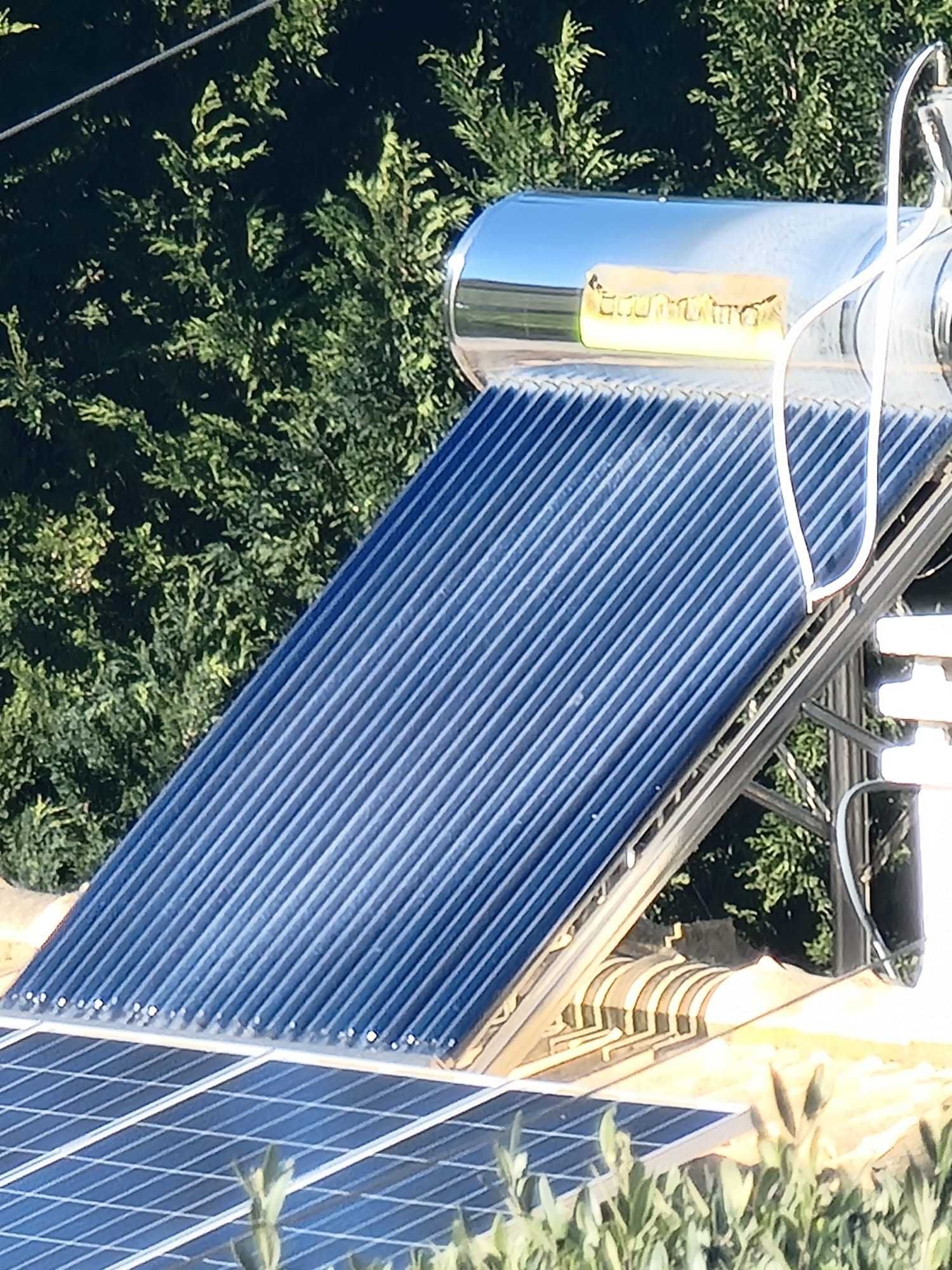 Termossifão 250 litros e 25 tubos