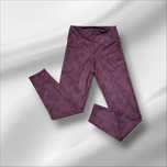 Legginsy getry sport elastyczne Zense S/ M burgund bardzo wygodne nowe