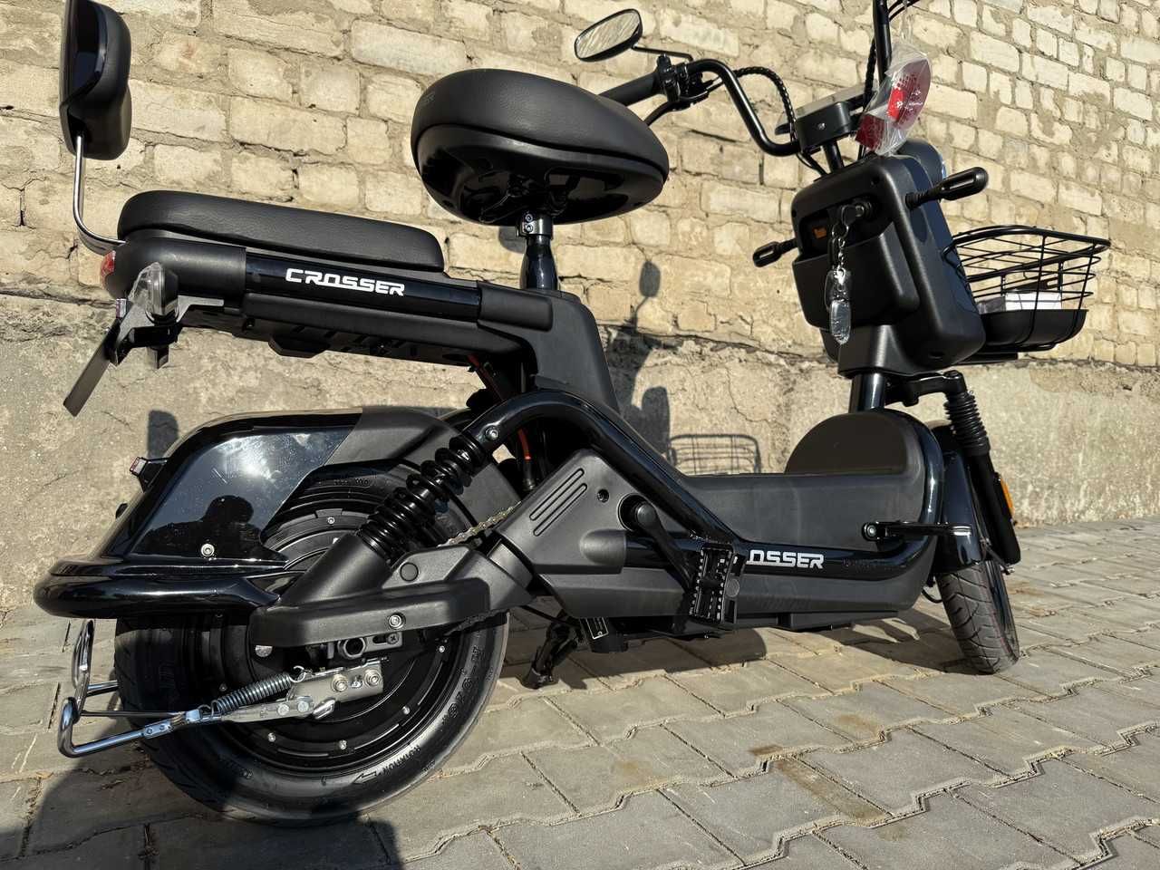 Crosser CR2/CR1 600W20A 60V Електроскутер велоскутер 2025 Черный