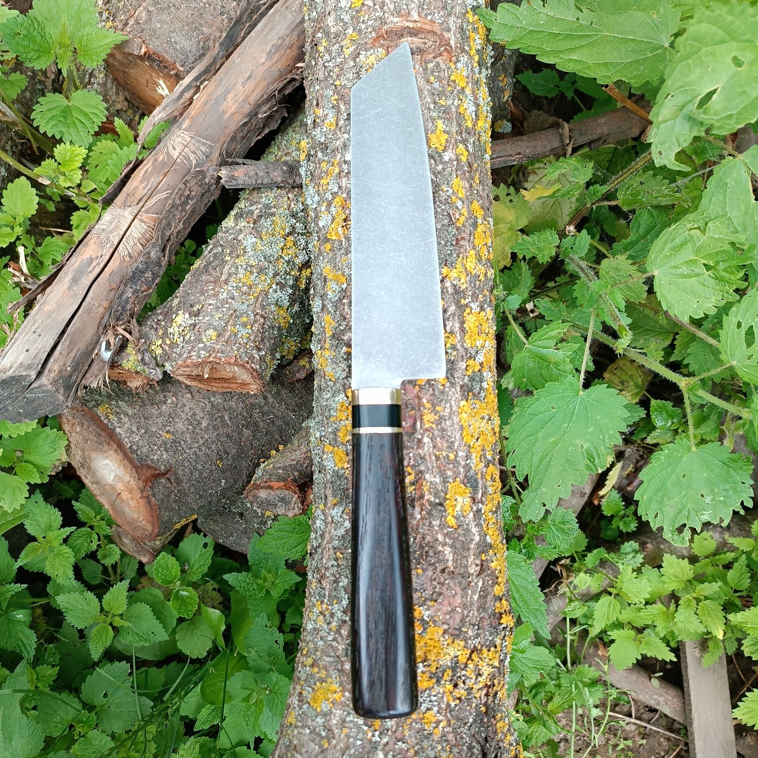 Кухарський  ніж, нож, ручної роботи Бунка .Bunka