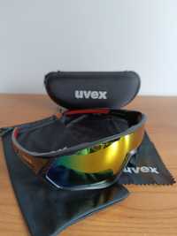 Nowe okulary przeciwsłoneczne rowerowe Uvex UV400