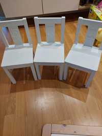 Stolik i 3 krzesła dla dzieci IKEA Kritter