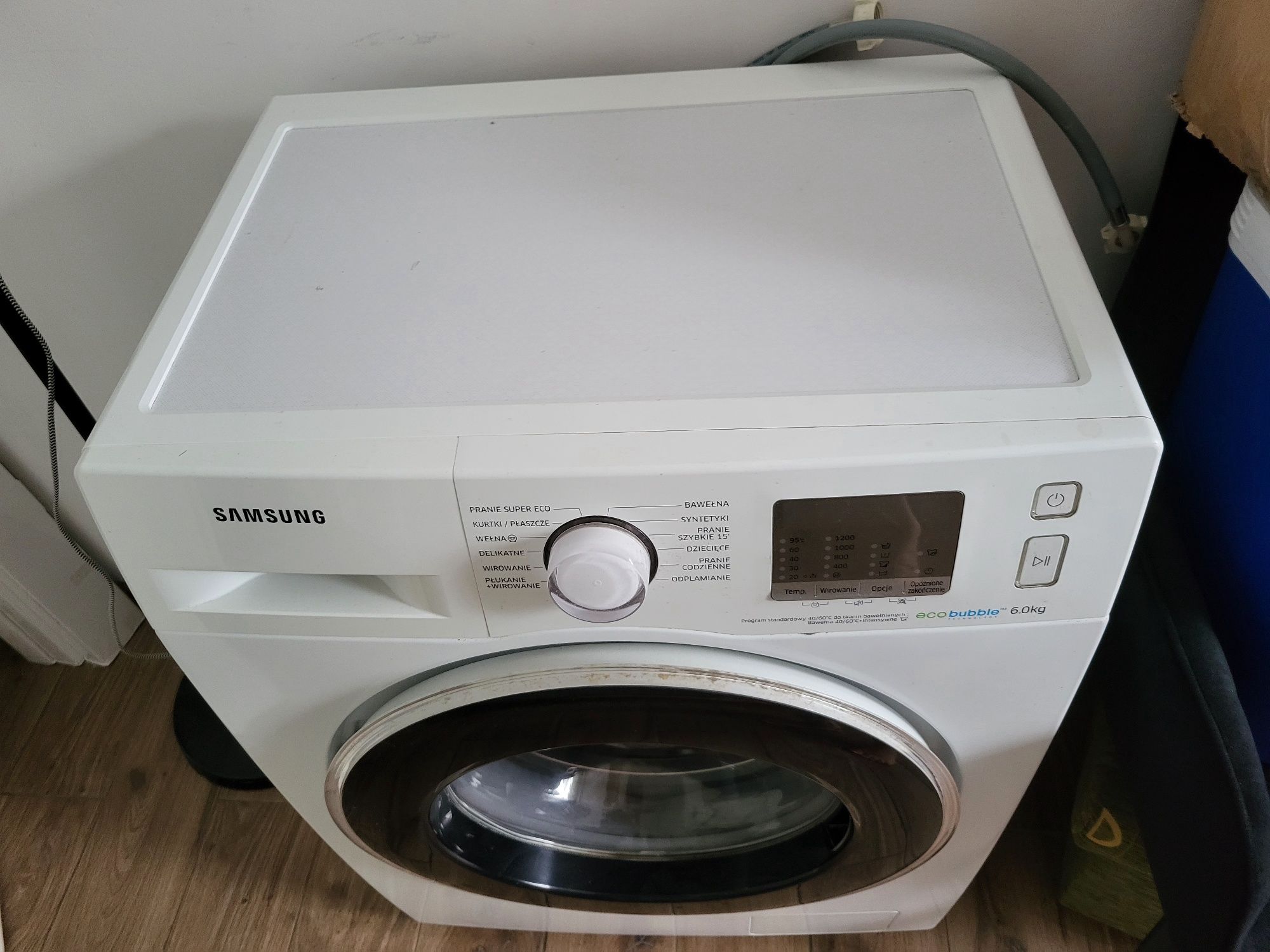 Pralka samsung eco bubble slim 42 cm 6 kg