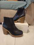 Bufalo-botas de salto pretas