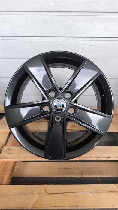 4 sztuki felgi aluminiowe 16'' 5x112 Skoda Octavia MK3 Vw Seat(OL608F)