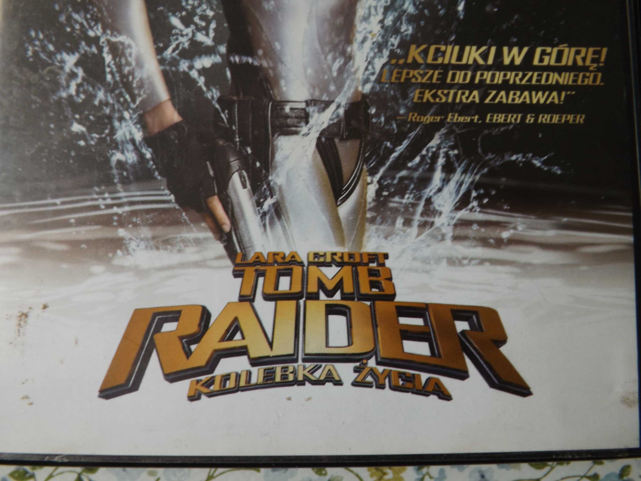 Tomb Raider dvd trylogia kolebka życia