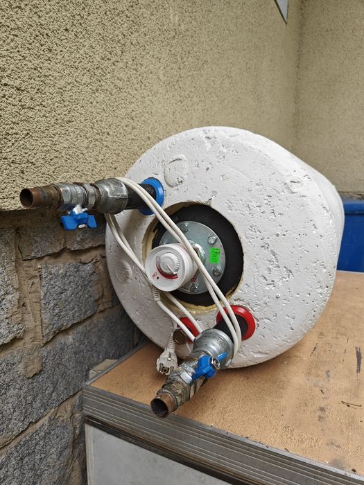 Bojler wymiennik zbiornik wody CWU 120l