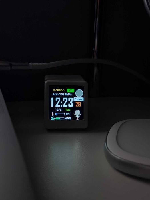 Розумна Wi-Fi метеостанція з кольоровим TFT-дисплеєм