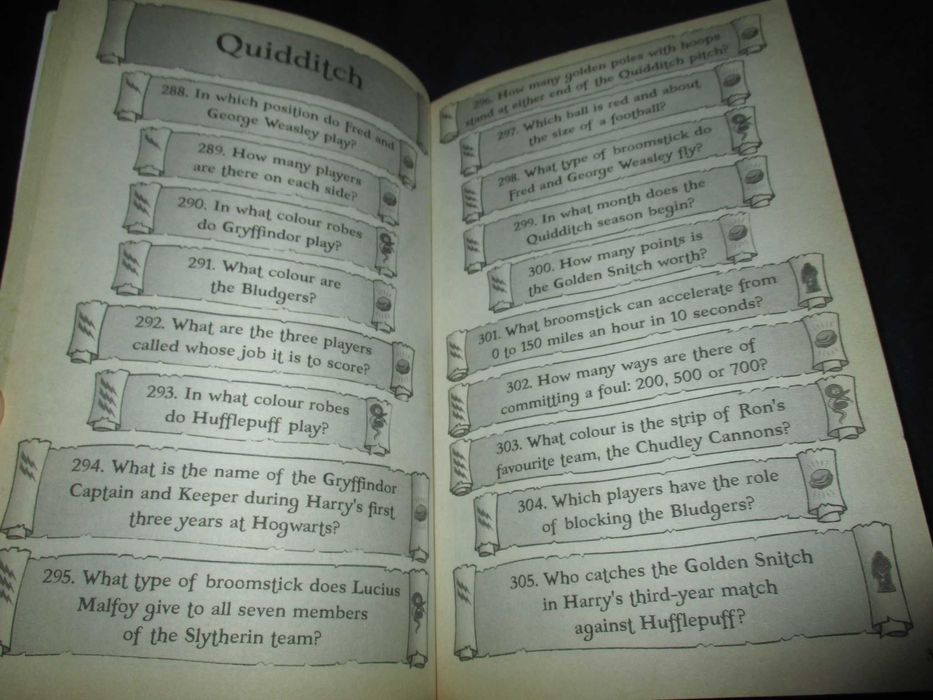 Livro The Harry Potter Quiz Book