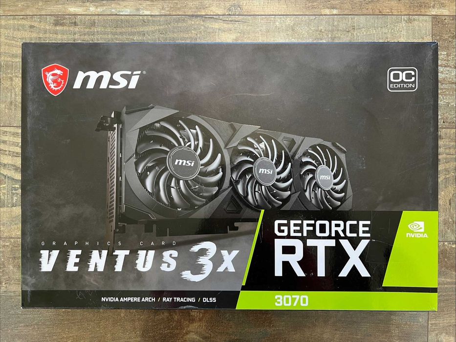 (280$) Видеокарта MSI RTX 3070 8Gb VENTUS OC (+Гарантия)