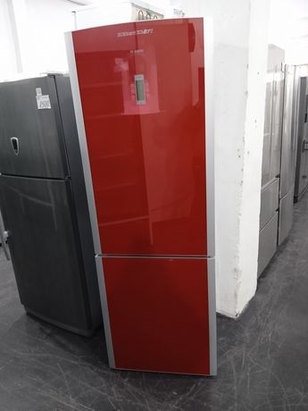 Червоний холодильник Bosch KGN3838s Суха заморозка Nofrost 185 см