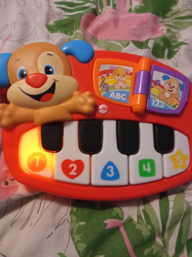 Pianinko szczeniaczka uczniaczka Fisher Price