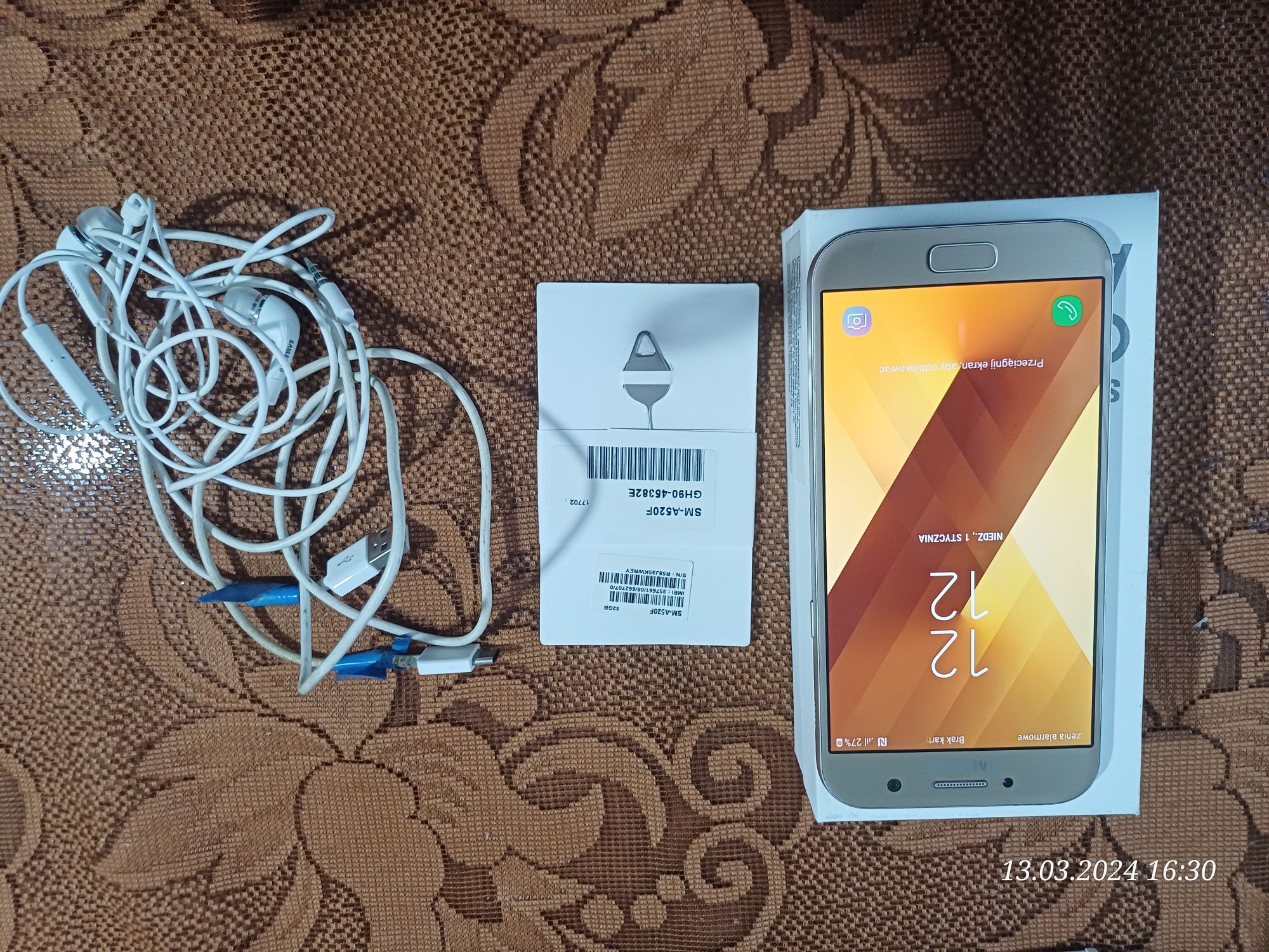 Samsung A5 2017 telefon